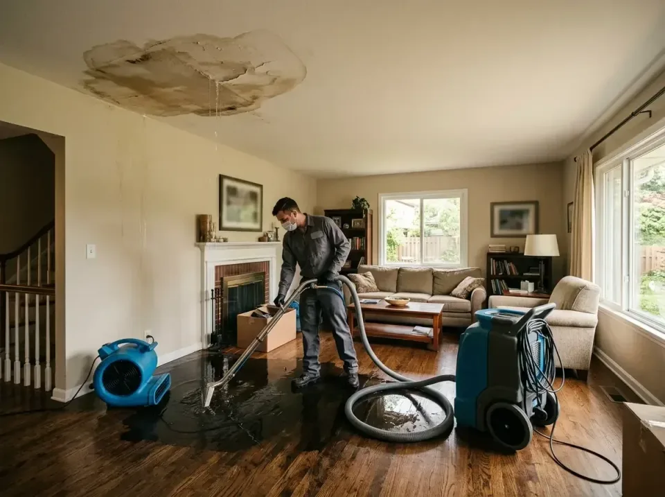 attic-pipe-burst-ceiling-drip-008 — frequently asked questions, Water Damage Restoration & Carpet Care in Heyworth, IL